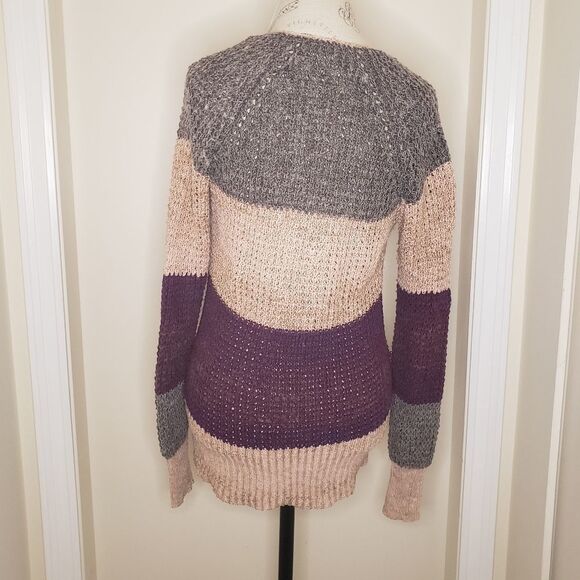 Free People stripe knit cardigan - Picture 5 of 8